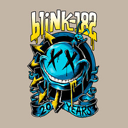 Свитшот хлопковый мужской Blink 182 - 20 years, цвет: миндальный — фото 2