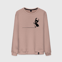 Мужской свитшот Hollow Knight на краю