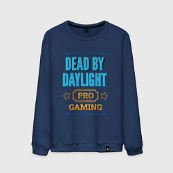 Свитшот хлопковый мужской Игра Dead by Daylight pro gaming, цвет: тёмно-синий