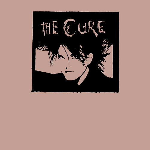 Мужской свитшот The Cure Роберт Смит / Пыльно-розовый – фото 3