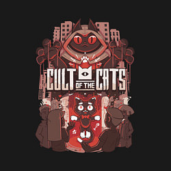 Свитшот хлопковый мужской Cult Of The Cats, цвет: черный — фото 2