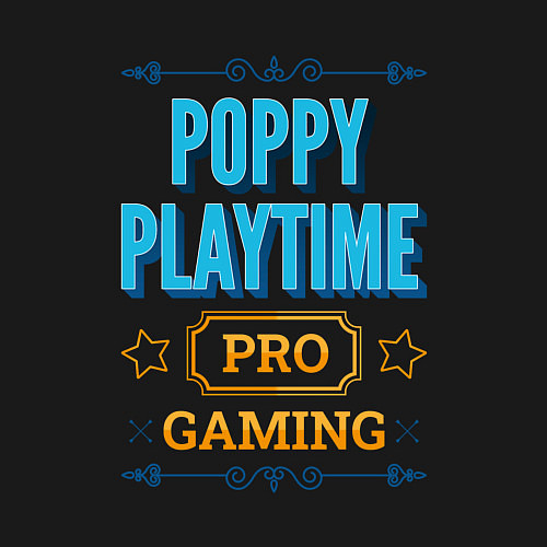 Мужской свитшот Игра Poppy Playtime pro gaming / Черный – фото 3