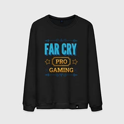 Свитшот хлопковый мужской Игра Far Cry pro gaming, цвет: черный