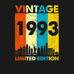 Свитшот хлопковый мужской Винтаж 1993 лимитированная серия, цвет: черный — фото 2