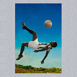 Свитшот хлопковый мужской Удар Пеле, цвет: меланж — фото 2