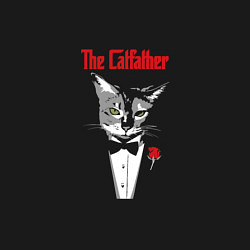 Свитшот хлопковый мужской The Catfather, цвет: черный — фото 2