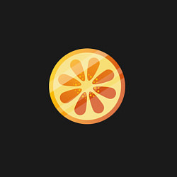 Свитшот хлопковый мужской Половинка Апельсина, цвет: черный — фото 2