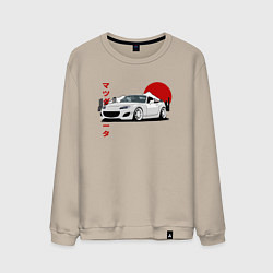 Мужской свитшот Mazda MX-5 NC Miata NC JDM Design
