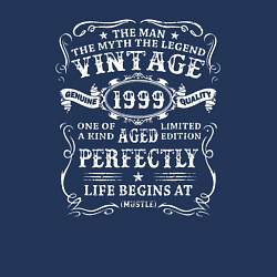 Свитшот хлопковый мужской Человек миф легенда 1999 винтаж, цвет: тёмно-синий — фото 2