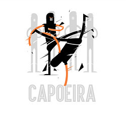 Свитшот хлопковый мужской Capoeira contactless combat, цвет: белый — фото 2