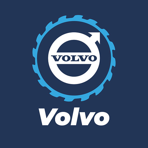 Мужской свитшот Volvo в стиле Top Gear / Тёмно-синий – фото 3