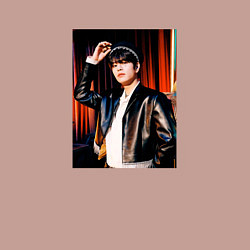 Свитшот хлопковый мужской Seungmin Stray Kids Circus, цвет: пыльно-розовый — фото 2