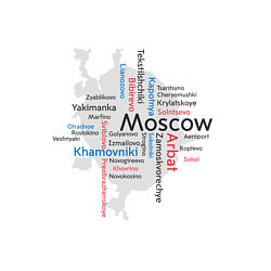 Свитшот хлопковый мужской Moskau, цвет: белый — фото 2