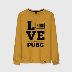 Мужской свитшот PUBG love classic