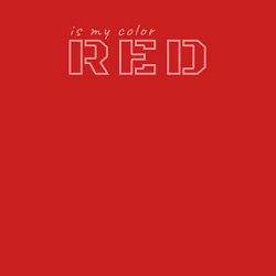 Свитшот хлопковый мужской Red is my color, цвет: красный — фото 2