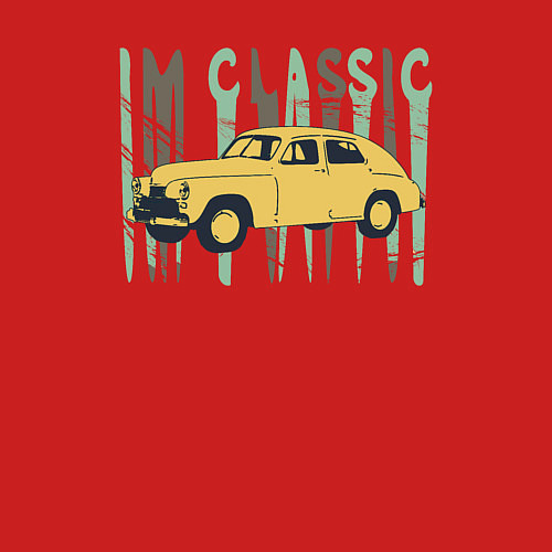 Мужской свитшот Im Classic M20 / Красный – фото 3