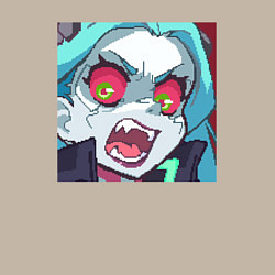 Свитшот хлопковый мужской Ребекка пиксель, цвет: миндальный — фото 2