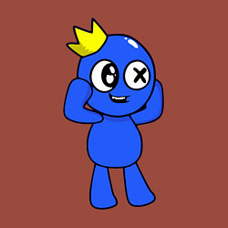 Свитшот хлопковый мужской Rainbow Friends, цвет: кирпичный — фото 2
