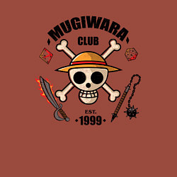 Свитшот хлопковый мужской Mugiwara club, цвет: кирпичный — фото 2