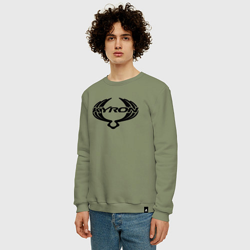 Мужской свитшот SsangYong Kyron / Авокадо – фото 3