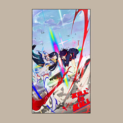 Свитшот хлопковый мужской Kill la Kill Battle, цвет: миндальный — фото 2