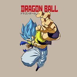 Свитшот хлопковый мужской Dragon Ball - Бросок, цвет: миндальный — фото 2