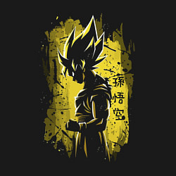 Свитшот хлопковый мужской Goku Son - Dragon Ball - Character, цвет: черный — фото 2