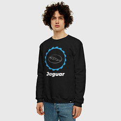 Свитшот хлопковый мужской Jaguar в стиле Top Gear, цвет: черный — фото 2