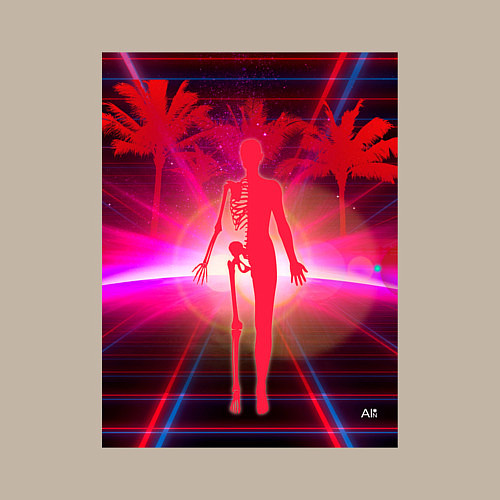 Мужской свитшот Человеческая сущность / Миндальный – фото 3