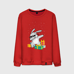 Мужской свитшот Кролик ДЭБ и новый год