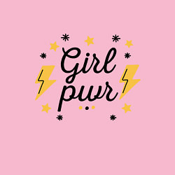 Свитшот хлопковый мужской Girl pwr, цвет: светло-розовый — фото 2