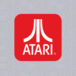 Свитшот хлопковый мужской Atari logo, цвет: меланж — фото 2