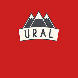 Свитшот хлопковый мужской URAL, цвет: красный — фото 2