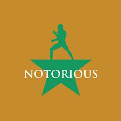 Свитшот хлопковый мужской Notorious Star, цвет: горчичный — фото 2