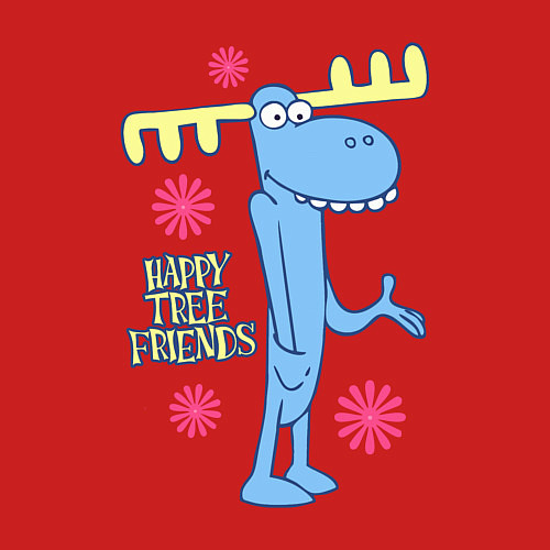 Мужской свитшот Lumpy / Красный – фото 3