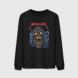 Мужской свитшот Metallica skull
