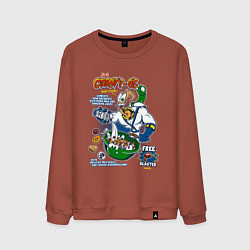 Мужской свитшот Червяк Джим