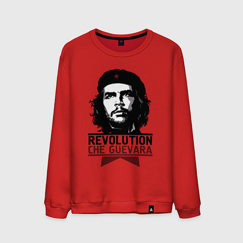 Мужской свитшот Revolution hero / Красный – фото 1