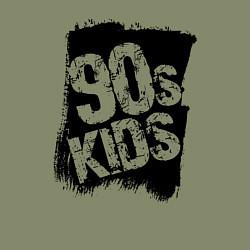 Свитшот хлопковый мужской Дети девяностых, цвет: авокадо — фото 2