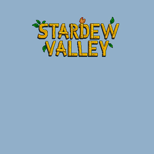 Мужской свитшот Stardew Valley logo / Мягкое небо – фото 3