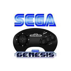 Свитшот хлопковый мужской Sega genesis joystick, цвет: белый — фото 2