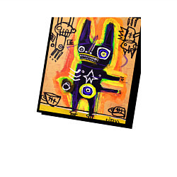 Свитшот хлопковый мужской Собака страшная, цвет: белый — фото 2