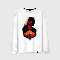 Мужской свитшот Геральт из Ривии