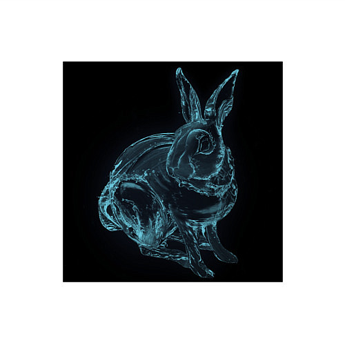 Мужской свитшот Водяной кролик / Белый – фото 3