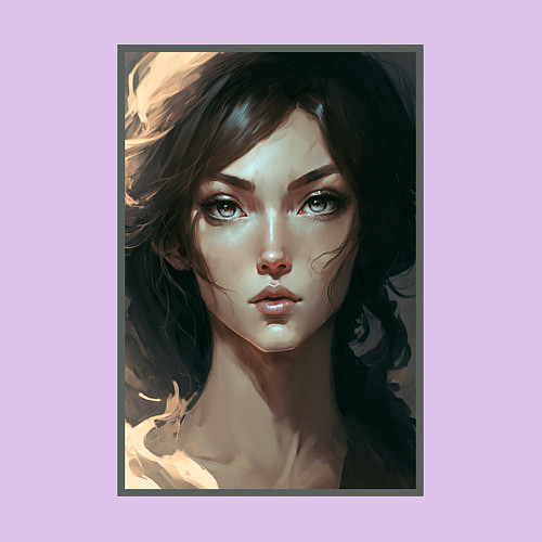 Мужской свитшот Волнение, масло / Лаванда – фото 3