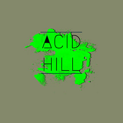 Свитшот хлопковый мужской Acid hill green toxic, цвет: авокадо — фото 2