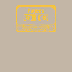 Свитшот хлопковый мужской Fugees cassette, цвет: миндальный — фото 2