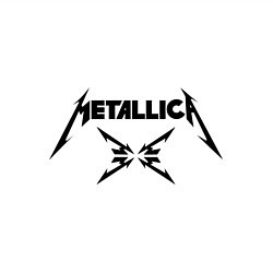 Свитшот хлопковый мужской Metallica, цвет: белый — фото 2