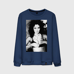 Мужской свитшот Дерзкая Моника Беллуччи - Monica Bellucci