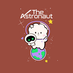 Свитшот хлопковый мужской The Astronaut - Jin, цвет: кирпичный — фото 2